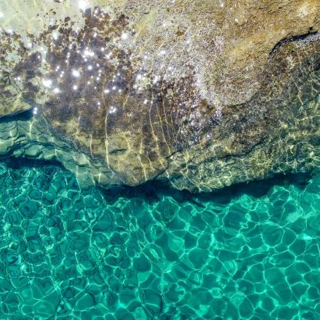 Crystal clear waters and outstanding rocky formations, KSYLOMPATIS CAVES (Creek) KOUFONISSI