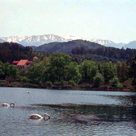 Γενική άποψη της λίμνης Αγιά, ΑΓΙΑ (Χωριό) ΘΕΡΙΣΟΣ