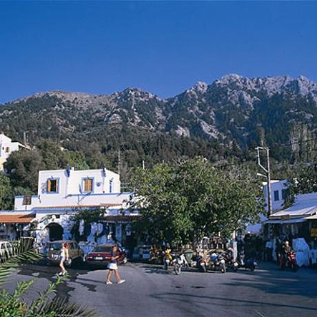 Μικρή πλατεία στη Ζια , ΖΙΑ (Οικισμός) ΚΩΣ