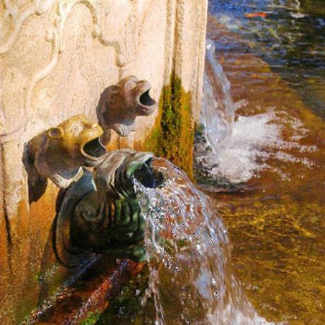 "Lions" traditional fountain, MAKRINITSA (Village) VOLOS