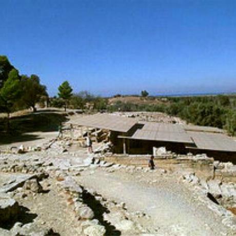 The East Wing and the stairs, Agia Triada, AGIA TRIADA (Archaeological site) TYMBAKI
