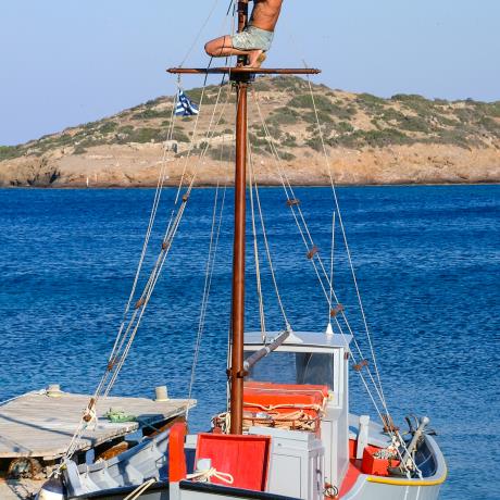 At Pantelis caique, MARATHOS (Island) DODEKANISSOS