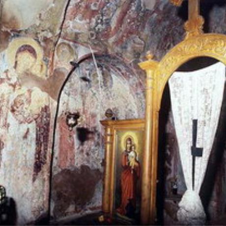 The donors (Georgios and Moshana Kantanoleon) of the Panagia Church, Rodovani, RODOVANI (Village) ANATOLIKO SELINO