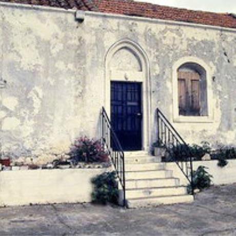 Η πρόσοψη της εκκλησίας της Παναγίας στον Κουρνά, ΚΟΥΡΝΑΣ (Χωριό) ΓΕΩΡΓΙΟΥΠΟΛΗ