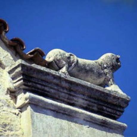 A decoration on Agios Georgios in Pirgou, PYRGOU (Village) MALEVIZIO