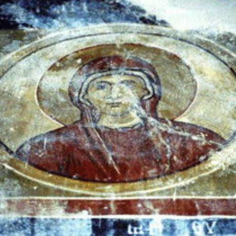 A fresco in Sotiras Christos Church, Sklavopoula, SKLAVOPOULA (Village) PELEKANOS