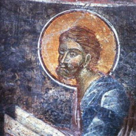 A fresco in Esodia Theotokou Church in Sklaverohori, SKLAVEROCHORI (Settlement) KASTELI