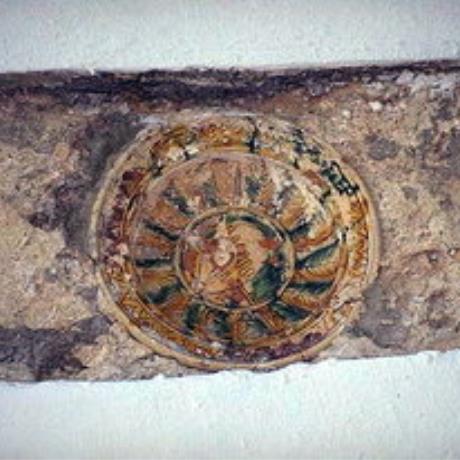 A decorative detail of the Agios Athanasios Church in Lithines, LITHINA (Village) MAKRYS GIALOS