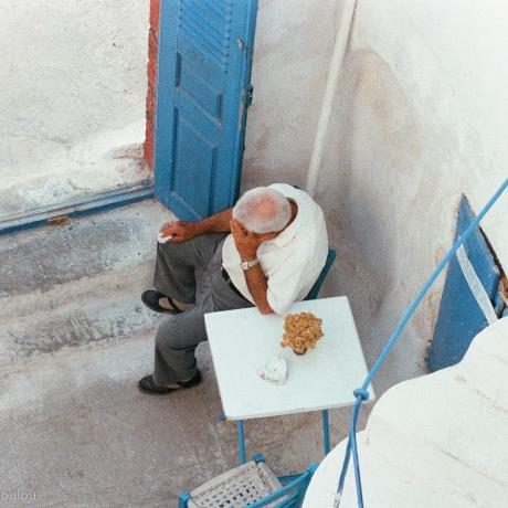 At a house yard, OIA (Village) SANTORINI