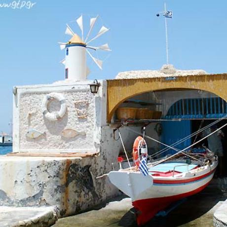 Fishing boats storehouse, KLIMA (Settlement) MILOS