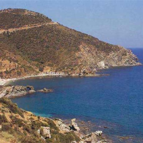 The wonderful beach at Kalamos , KALAMOS (Settlement) KARYSTIA