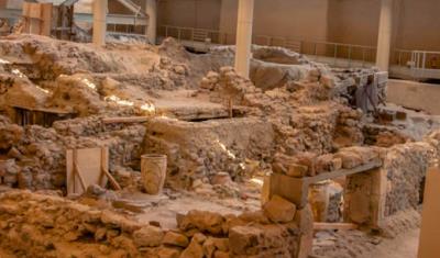 Akrotiri Santorini Archaeological Site