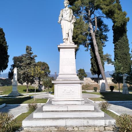 Garden of Heroes: Monument to the British Philhellenic poet Lord Byron (George Gordon Byron), MESSOLONGI (Town) ETOLOAKARNANIA