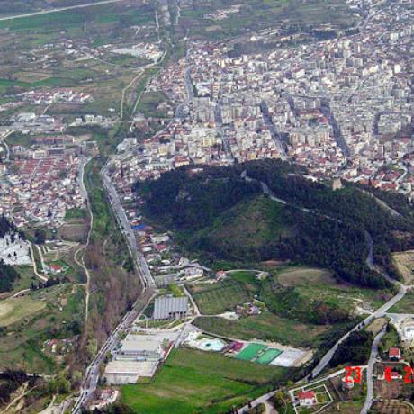 An aerial photo of a part of Serres town, SERRES (Town) MAKEDONIA CENTRAL