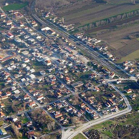 Aerial photo of Rodopoli, Serres, RODOPOLI (Small town) SERRES