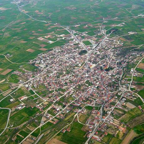 Aerial photo of Nea Zichni, Serres, NEA ZICHNI (Small town) SERRES