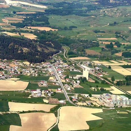 Aerial photo of Lefkothea, Serres, LEFKOTHEA (Village) SERRES