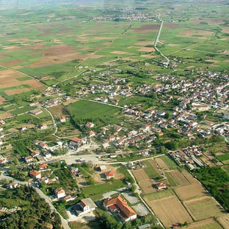 Aerial photo of Gazoros, Serres, GAZOROS (Small town) SERRES