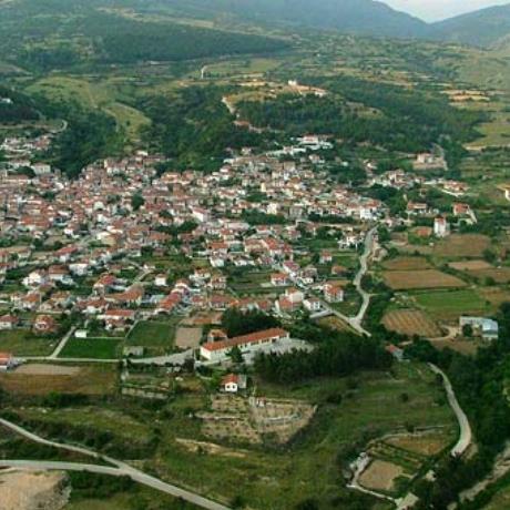 Aerial photo of Agio Pnevma, Serres, AGIO PNEVMA (Village) SERRES