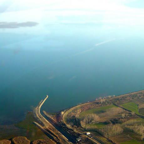 Aerial photo of Kerkini lake, KERKINI (Lake) SERRES