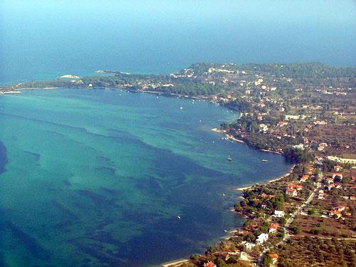 Aerial photo of Vourvourou, Chalkidiki VOURVOUROU (Settlement) SITHONIA