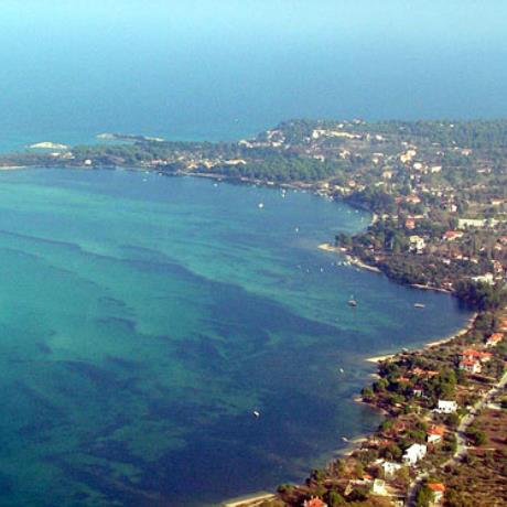 Aerial photo of Vourvourou, Chalkidiki, VOURVOUROU (Settlement) SITHONIA