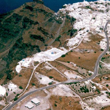 Aerial photo of Fira, Santorini, FIRA (Small town) SANTORINI