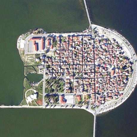 Aerial photo of Etoliko, ETOLIKO (Town) IERA POLIS MESSOLONGIOU