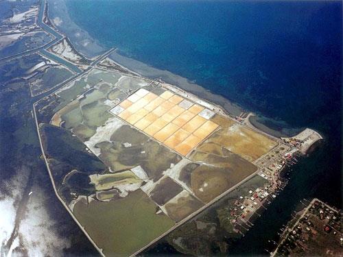 Aerial photo of Tourlida beach TOURLIDA (Small island) MESSOLONGI