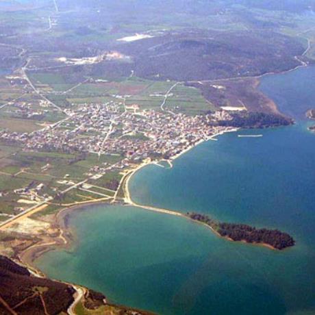 Aerial photo of Vonitsa, VONITSA (Small town) ETOLOAKARNANIA