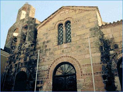 Byzantine church of saints Jason and Sosipater ANEMOMILOS (Suburb) CORFU