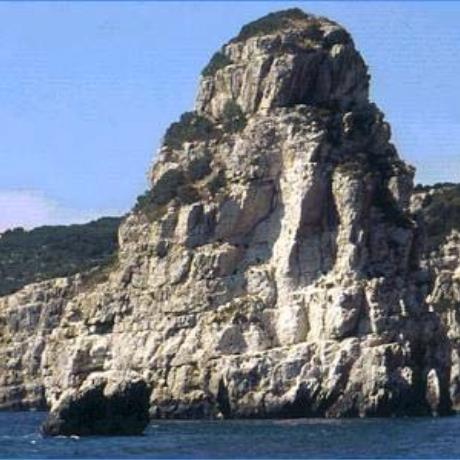 Magazia, the hermit's cliff, MAGAZIA (Village) PAXI