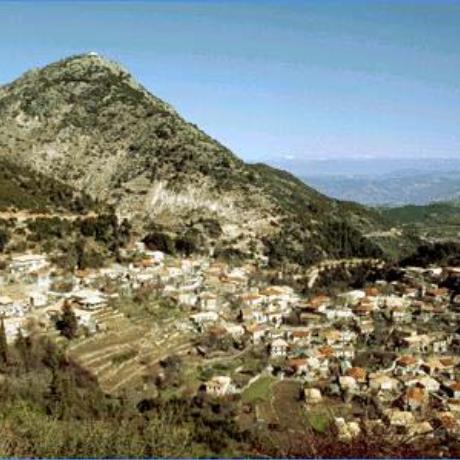 Eglouvi, panoramic view, EGLOUVI (Village) LEFKADA