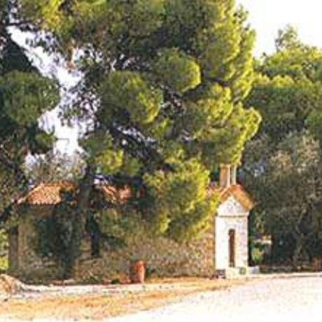 Agistri, the church of Agia Varvara, AGISTRI (Village) AEGINA