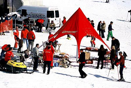 Falakro, action at the facilities of the ski centre  FALAKRO (Ski centre) DRAMA