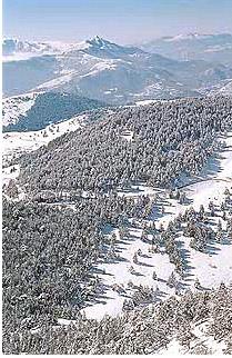 Falakro, a view of the mountain FALAKRO (Ski centre) DRAMA