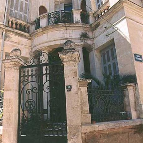 Heraklio, building of Tsakaki family (Thessalonikis street), HERAKLIO (Town) CRETE
