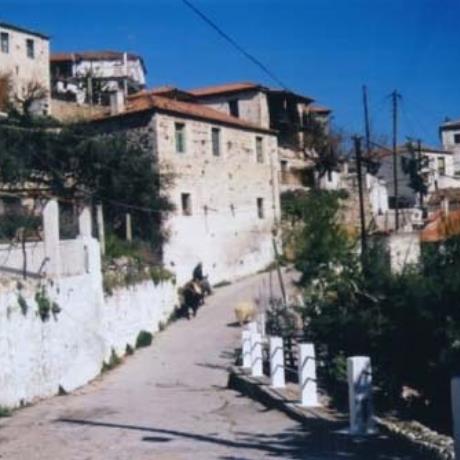 Pera Melana, traditional alley , PERA MELANA (Village) APOLLON