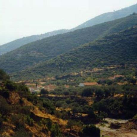 Tyros, with a view to the mountain, TYROS (Village) APOLLON