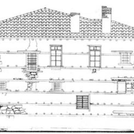 Eratira, Lazaridis mansion (18th cent.), plan, ERATIRA (Small town) KOZANI