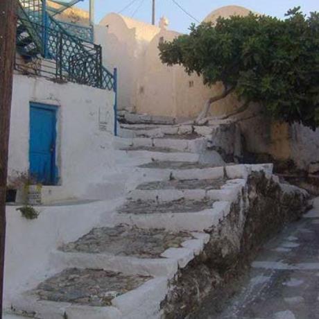Astypalea, alley which leads to the castle, ASTYPALEA (Port) DODEKANISSOS