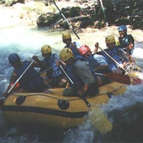 Atsicholos, rafting, coming over the river, ATSICHOLOS (Village) GORTYS