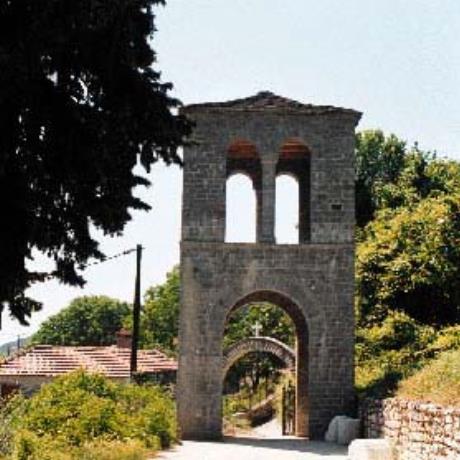 Dodoni, stone campanile, DODONI (Village) IOANNINA