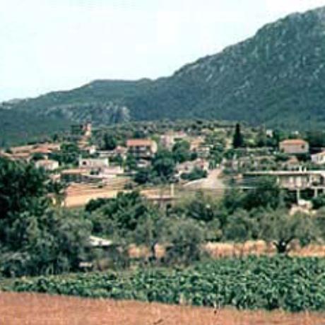 Dafni Kechrion, panoramic view of the village, DAFNI KECHRION (Village) CHALKIDA