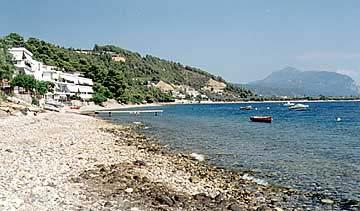 Chronia, view of the beach CHRONIA (Settlement) CHALKIDA