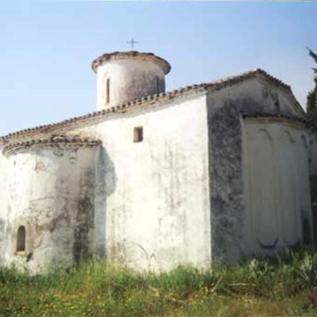 Kastrosykia, the katholikon (church) of Agia Pelagia monastery (17th cent.), KASTROSYKIA (Village) ZALONGO