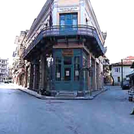 Drama, traditional cafe housing a municipal hall on top floor, DRAMA (Town) MAKEDONIA EAST & THRACE
