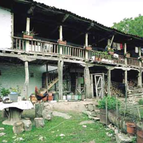 A cottage of open type (a house, store & stable) at Drama Prefecture region, DRAMA (Prefecture) GREECE