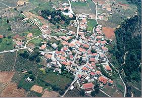 Aerial photo of Aravonitsa village ARAVONITSA (Village) PATRA
