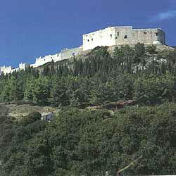 Chlemoutsi Castle of the Achaia Frankish princedom (built in 1220-1223) KASTRO (Village) ILIA